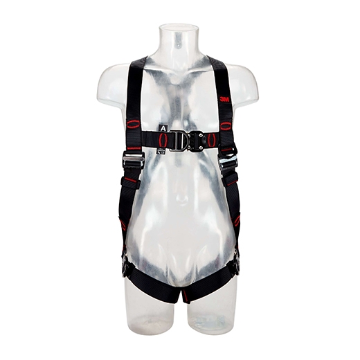 3M Protecta Standard Vest Style Harnesses, Front / Rear D, Quick Connect, Med/Lge