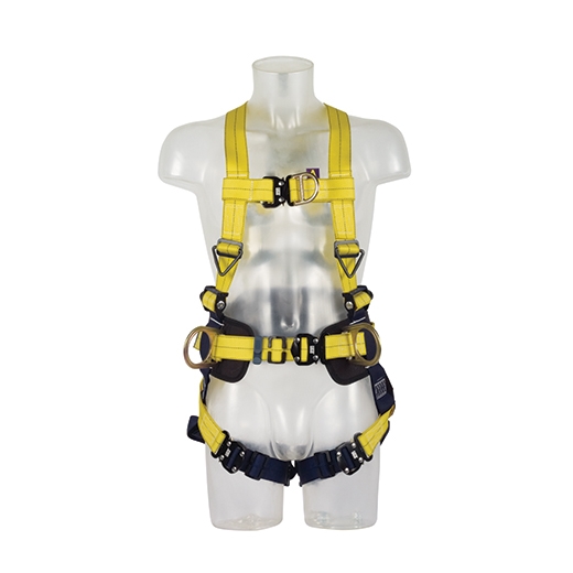 3M DBI-SALA Delta Harness - Front+Rear Attachment Point c/w Belt, Quick Connect X/L