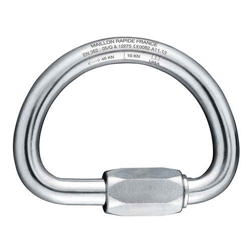 Maillon Rapide Semi-circular Shackle, Aluminium, 10mm
